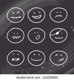 Halloween background. Vector.