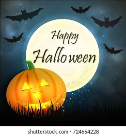 Halloween  Background. Vector