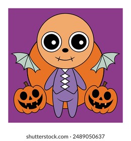 Halloween Background Vector Art Illustration