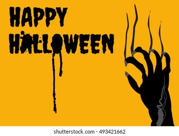 Halloween background ,vector design
