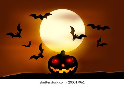 Halloween background. Vector eps 10