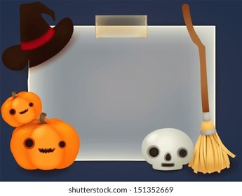 Halloween Background - Vector File EPS10