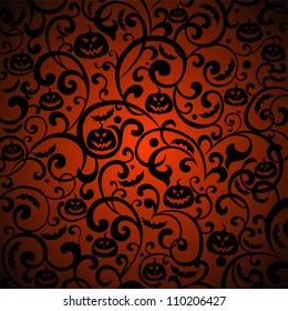 Halloween Background. Vector Illustration