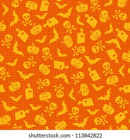 Halloween background, vector illustration