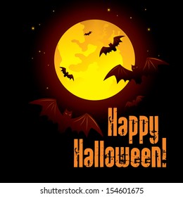 Halloween Background. Vector illustration