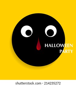 Halloween background. Vector illustration.