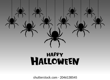 Halloween background. Vector illustration. Happy Halloween.