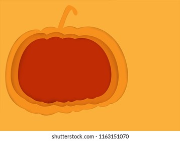 Halloween background vector of sunset orange light