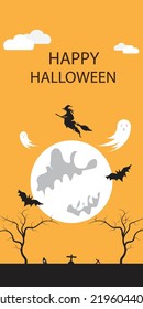 Halloween background vector wallpaper for halloween invitations celebration cards trick-or-treat party halloween costumes jack o lantern decorations bonfires haunted houses