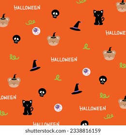 Halloween background, wallpaper, backdrop, banner, frame, social media post, print, ad template, presentation, logo and icon, etc.