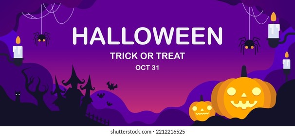 halloween background for website, printing,poster design, etc. 