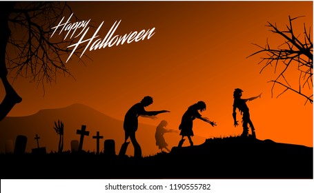 Halloween backgrounds and elements