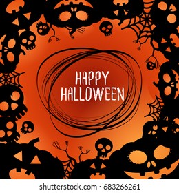 Halloween  Backgrounds Vector
