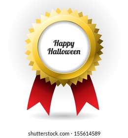 Halloween badge with special design