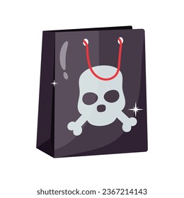 Halloween bag vector colorful stickers Icon Design illustration. EPS 10 File