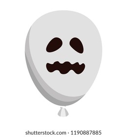 halloween balloon helium with face