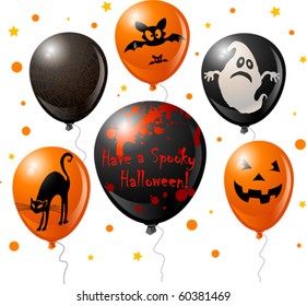 Halloween balloon set for your design