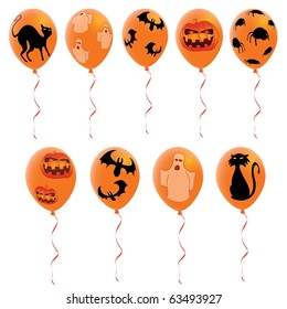 Halloween balloons