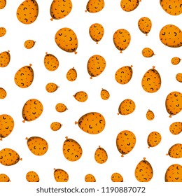 halloween balloons helium with bats flying pattern