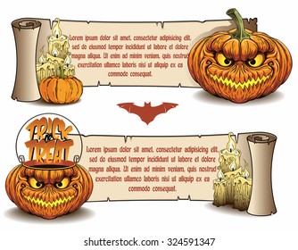 Halloween banner
