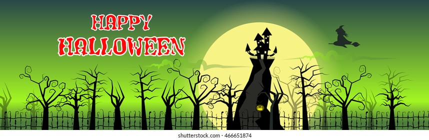 Halloween banner