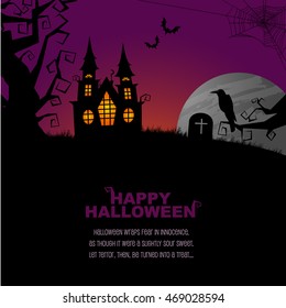 Halloween banner