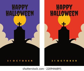 Halloween Banner background ready to use on Halloween