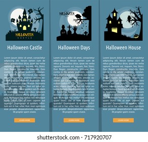 Halloween Banner Concept