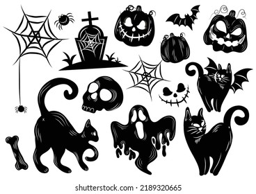 banner de halloween para el diseño vectorial de contenido de halloween