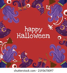 halloween banner for halloween content vector design