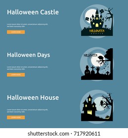 Halloween Banner Design