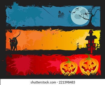 Halloween Banner Set