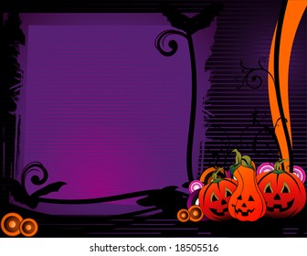 halloween banner vector
