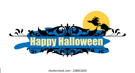 Halloween Banner Vector