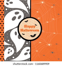 Halloween banner vector illustration