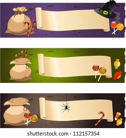 Halloween banners