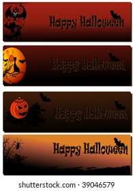 Halloween banners.