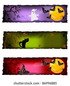 Halloween banners