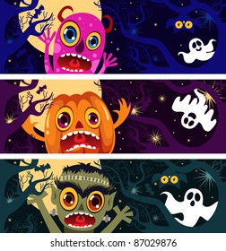 Halloween banners