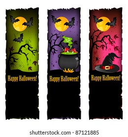 Halloween banners