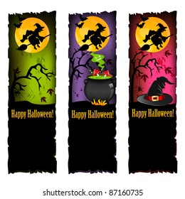 Halloween banners