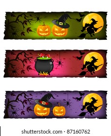 Halloween banners