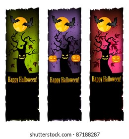 Halloween banners
