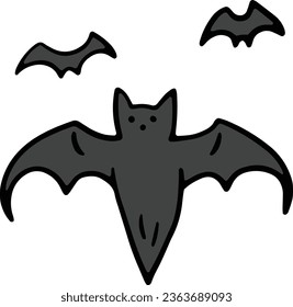halloween, bat, animal, vampire, scary, horror, icon, silhouette, spooky, night, cartoon, dark, wing, holiday, evil, wildlife, fly, fear, mystery, monster, dracula, october, gothic, drawing, bird