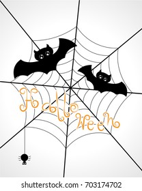 Halloween bat background.