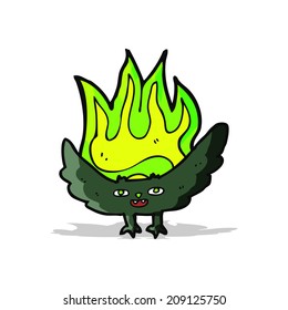 halloween bat cartoon