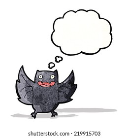caricatura de murciélago de halloween