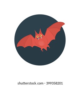 Halloween Bat Flat
