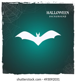 halloween bat. horror background
