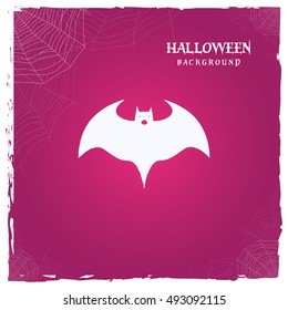 halloween bat. horror background